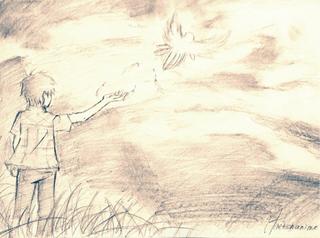 320x238 Night Sketch With A Bit Digital Photo Edit - Sky Pencil Sketch