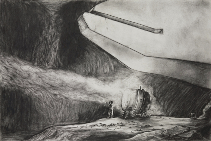 700x469 Works - Sky Pencil Sketch