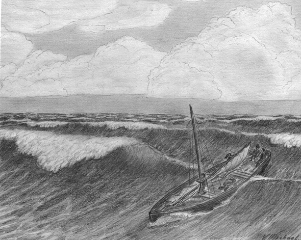 590x471 Daytime Sketches - Sky Pencil Sketch