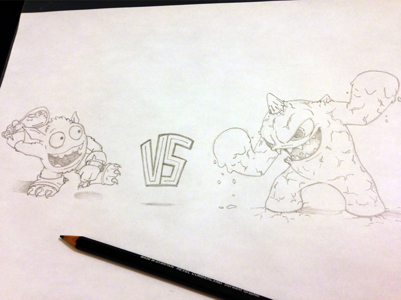 800x600 Skylanders Sketch By Dane Draws - Skylanders Sketch