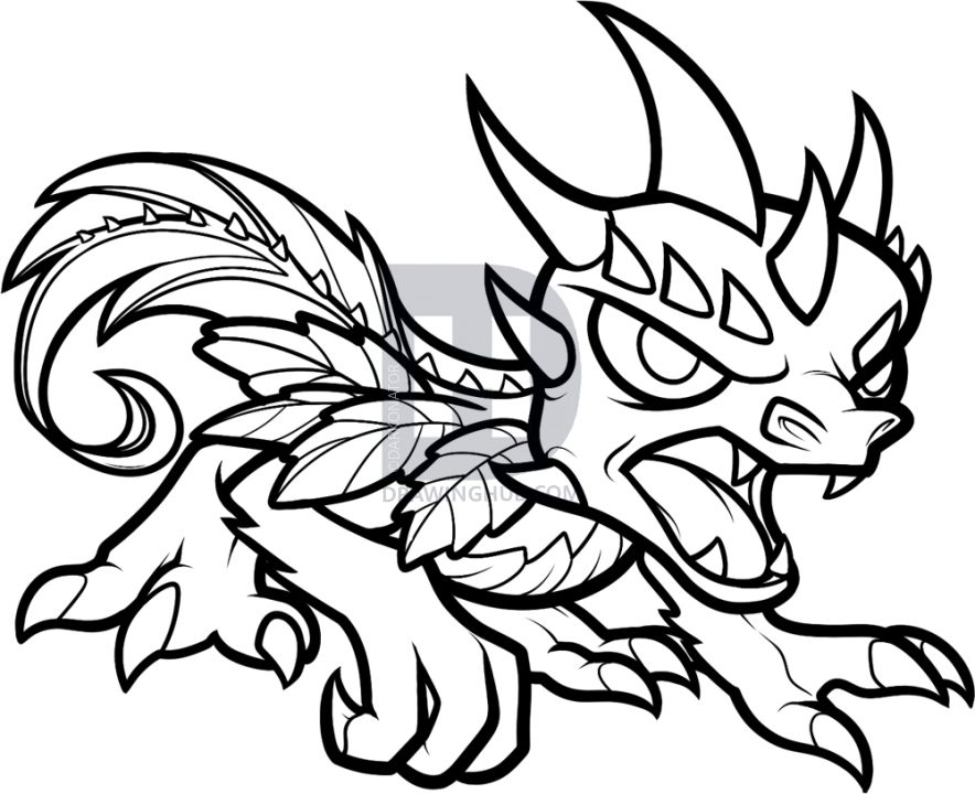 884x720 How To Draw Camo, Skylanders, Step By Step, Drawing Guide, By - Skylanders Sketch