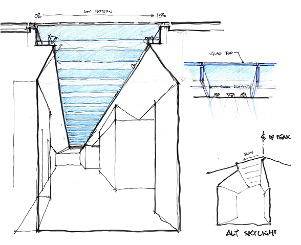 588x480 Process Workshop For Architecture - Skylight Sketch