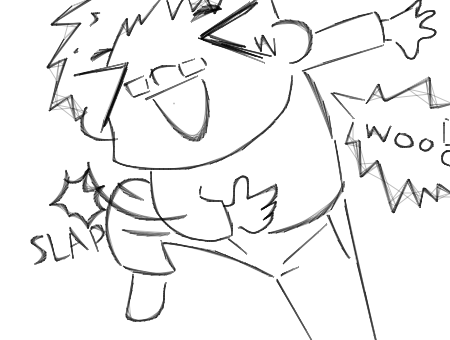 450x340 19 Knee Clip Black And White Sketch Huge Freebie! Download For - Slap Sketch