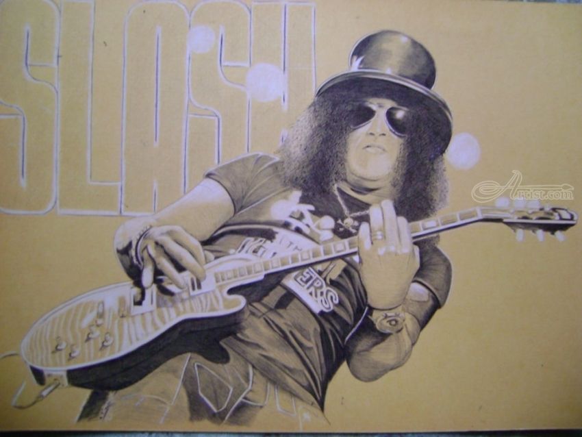 850x638 Slash Drawings Sketch, Graphic, Paintings By Oleg Kozelskiy - Slash Sketch