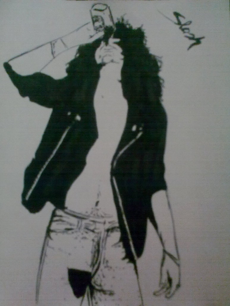 774x1032 Slash Sketch By Hucc - Slash Sketch