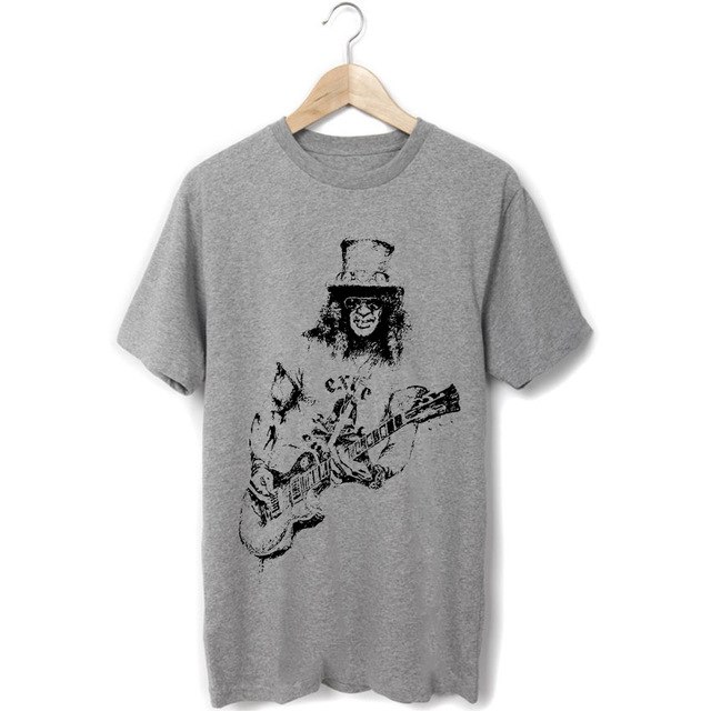 640x640 Guns And Roses Guitar Solo Slash Sketch Printing Men Women Size T - Slash Sketch