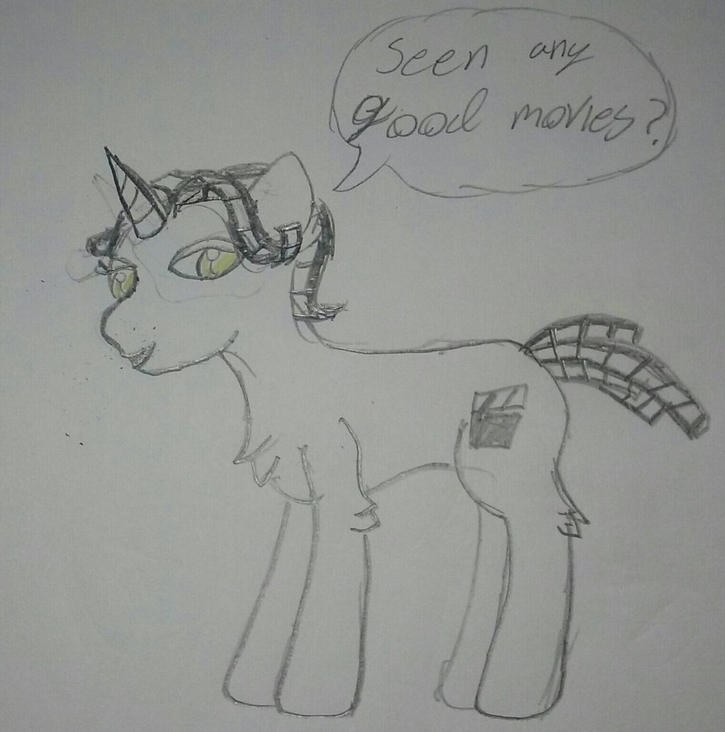 1024x1033 Movie Slate Sketch By Deathmeisterstudios - Slate Sketch