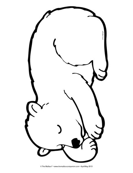460x597 Sleeping Bear - Sleeping Bear Sketch