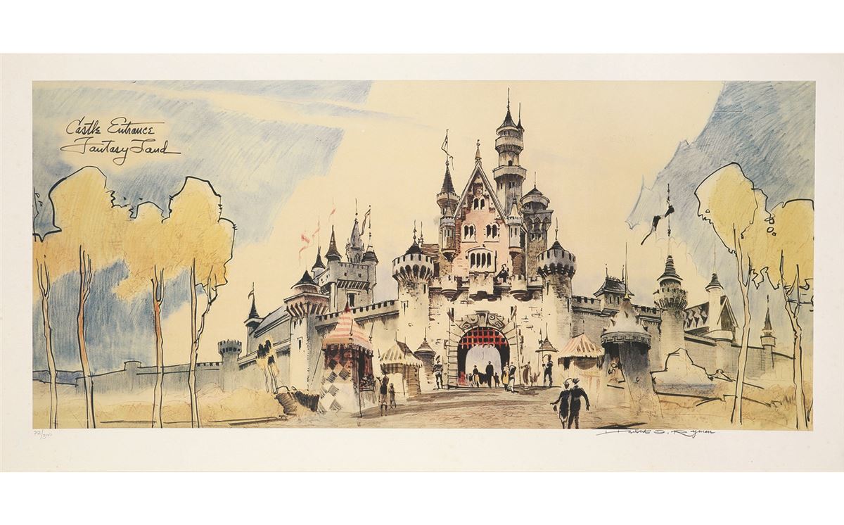 Sleeping Beauty Castle Sketch At PaintingValley.com | Explore ...