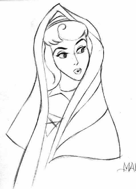 477x665 Pin By Madelyn Moore On Disney Things To Make In 2018 - Sleeping Beauty Sketch