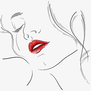 300x300 Sketch, Lips, Sleeping Beauty Png Image And Clipart For Free Download - Sleeping Beauty Sketch