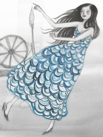 434x576 Artghost Sleeping Beauty Sketch - Sleeping Beauty Sketch