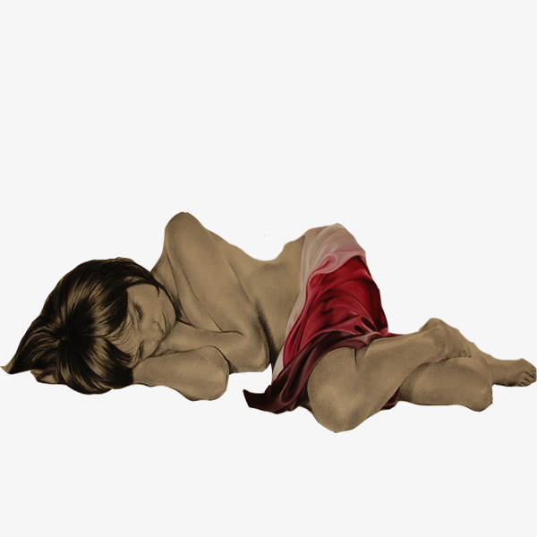 600x600 Sleeping Girl, Sketch Girl, Charcoal Strokes, Sketch N Draw Png - Sleeping Girl Sketch