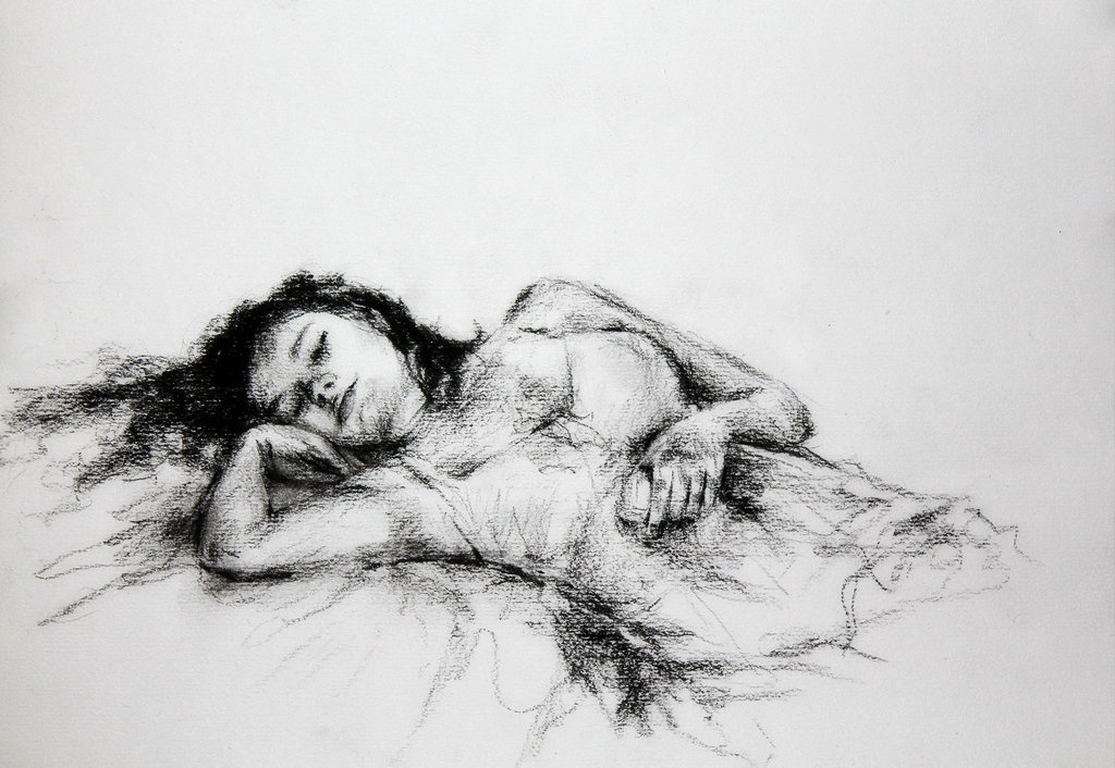 1024x706 Sleeping - Sleeping Sketch