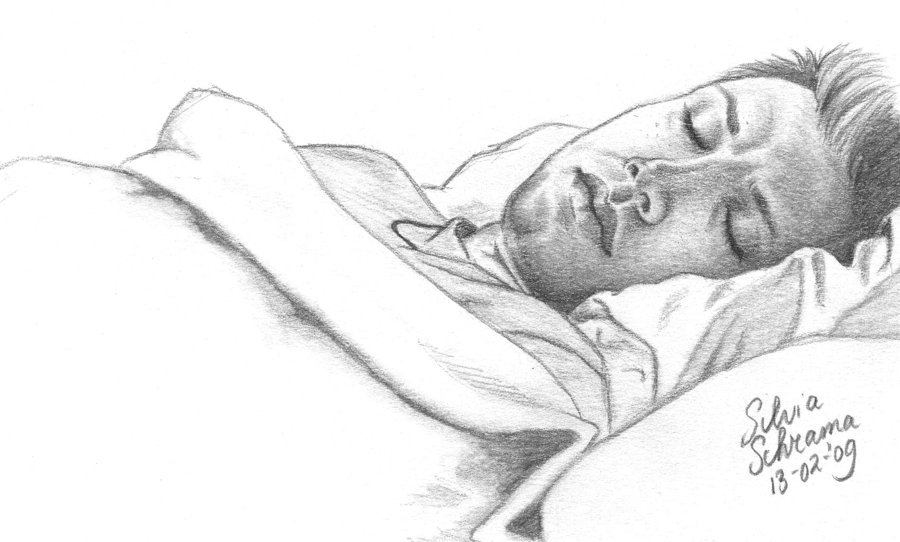 900x542 Sleeping Dean Sketch By Sillie - Sleeping Sketch