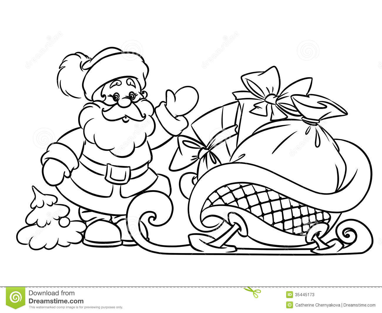 1300x1065 Drawn Sanya His Sleigh Free Collection Download And Share Drawn - Sleigh Sketch