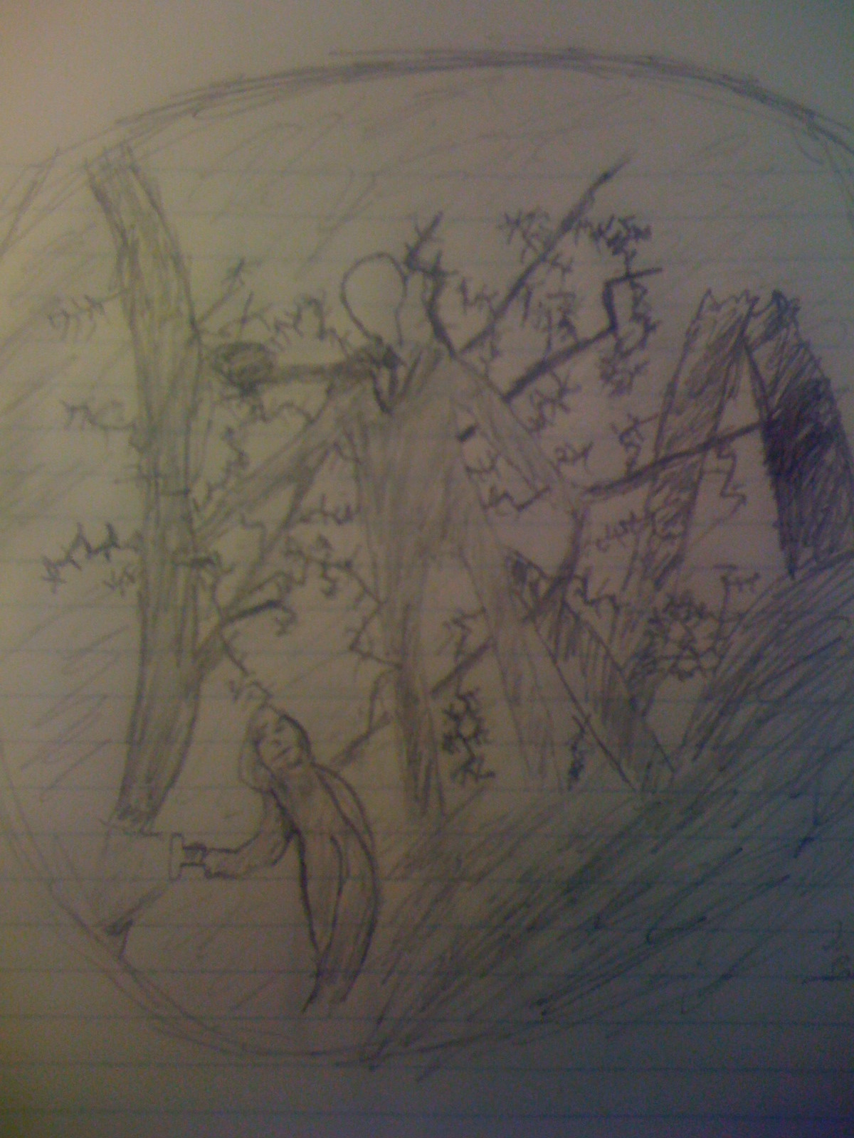 1200x1600 My First Slender Man Sketch, What Do You Think Reddit Slender Man - Slenderman Sketch