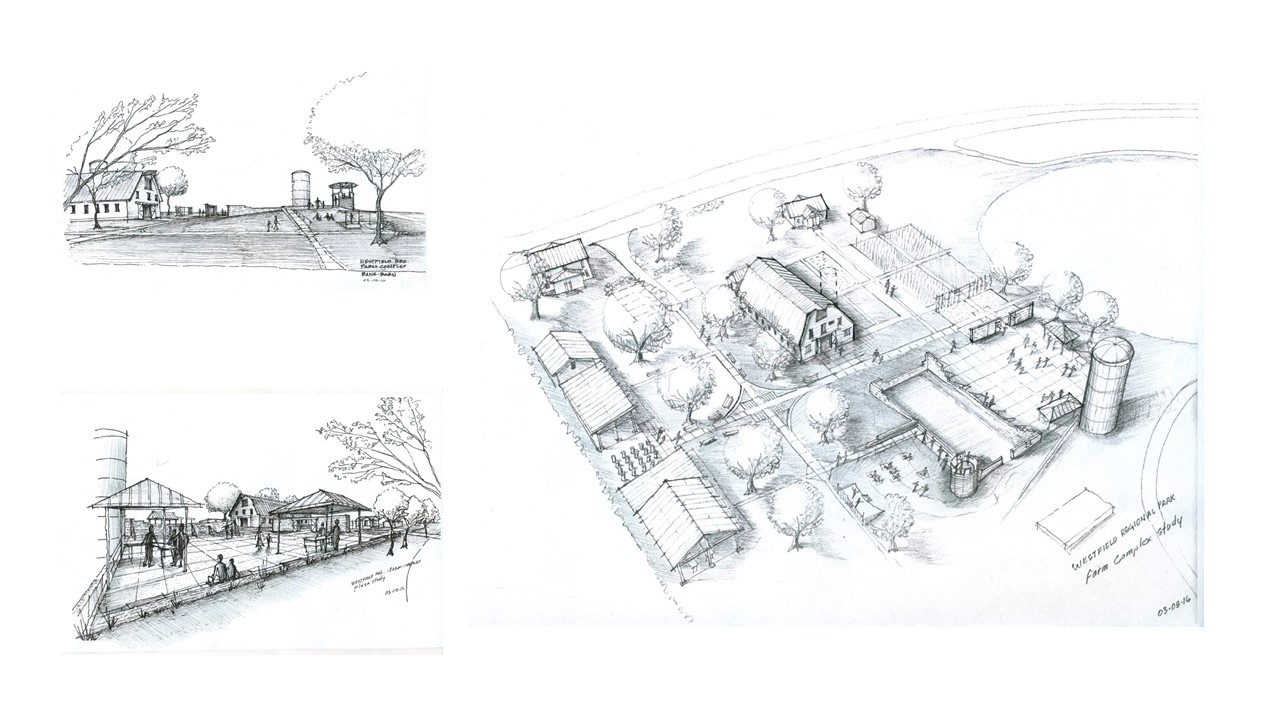 1280x720 Westside Barn Complex Sketch Slide - Slide Sketch