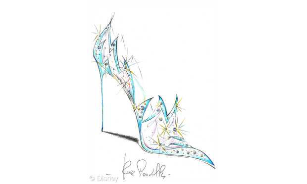 620x372 Rene Caovilla - Slipper Sketch