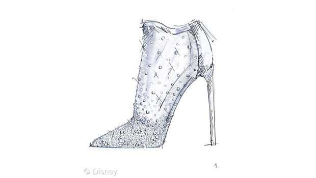 620x350 Stuart Weitzman - Slipper Sketch