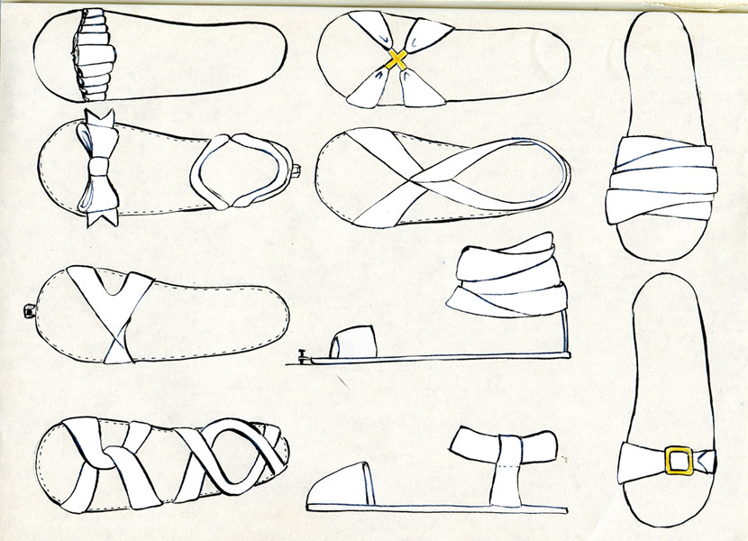 830x600 Slippers - Slipper Sketch