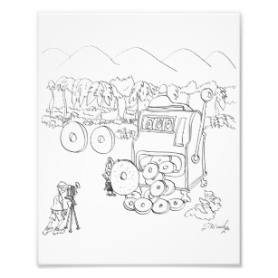 307x307 Slot Machine Art Amp Wall Zazzle - Slot Machine Sketch