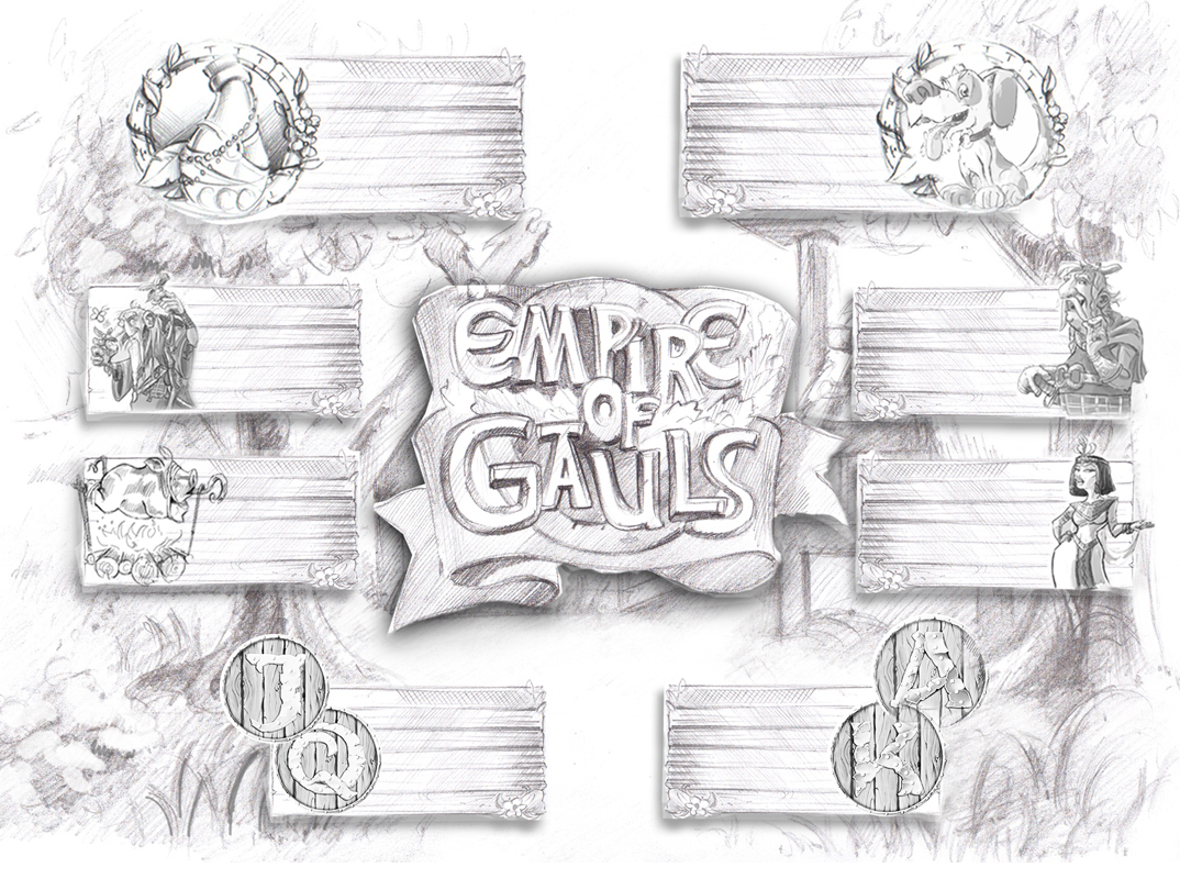 1074x810 Slot Machine - Slot Machine Sketch