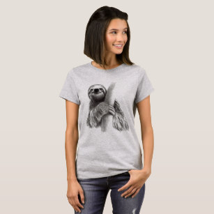 307x307 Sloth Drawing Gifts On Zazzle - Sloth Sketch