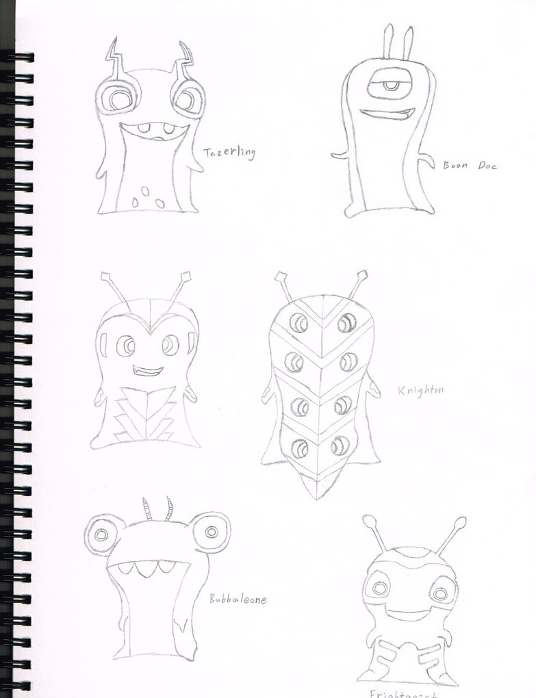 783x1020 Slugterra Slugs Sketch 2 By Truehero10 - Slug Sketch