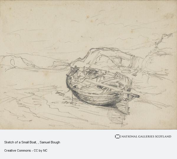 600x540 Sketch Of A Small Boat National Galleries Of Scotland - Small Boat Sketch