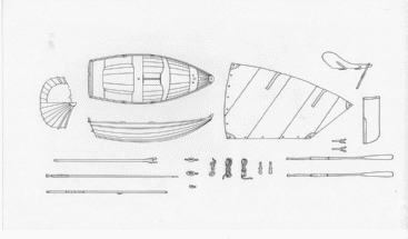 367x215 Small Sailing And Rowing Boats Venice Boat Building School - Small Boat Sketch