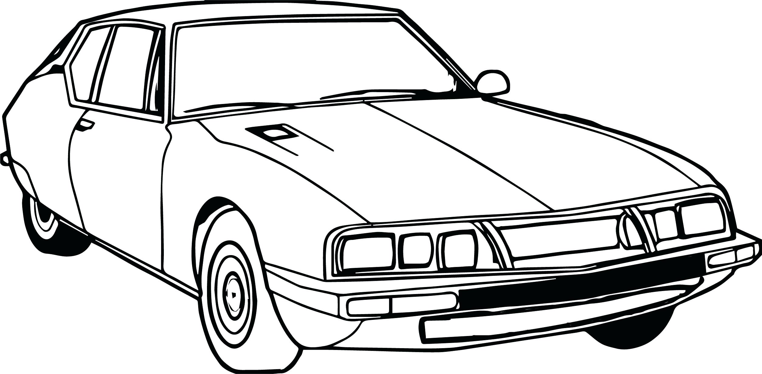 2507x1230 Collection Of Small Car Coloring Pages Download Them And Try To - Small Car Sketch