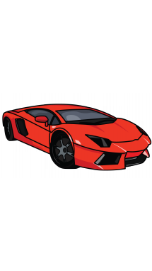215x382 How To Draw Lamborghini Aventador, A Car, Easy Step By Step - Small Car Sketch