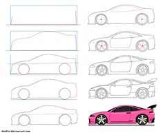 236x196 How To Draw A Car Learn How To Draw A Small Car With Simple Step - Small Car Sketch
