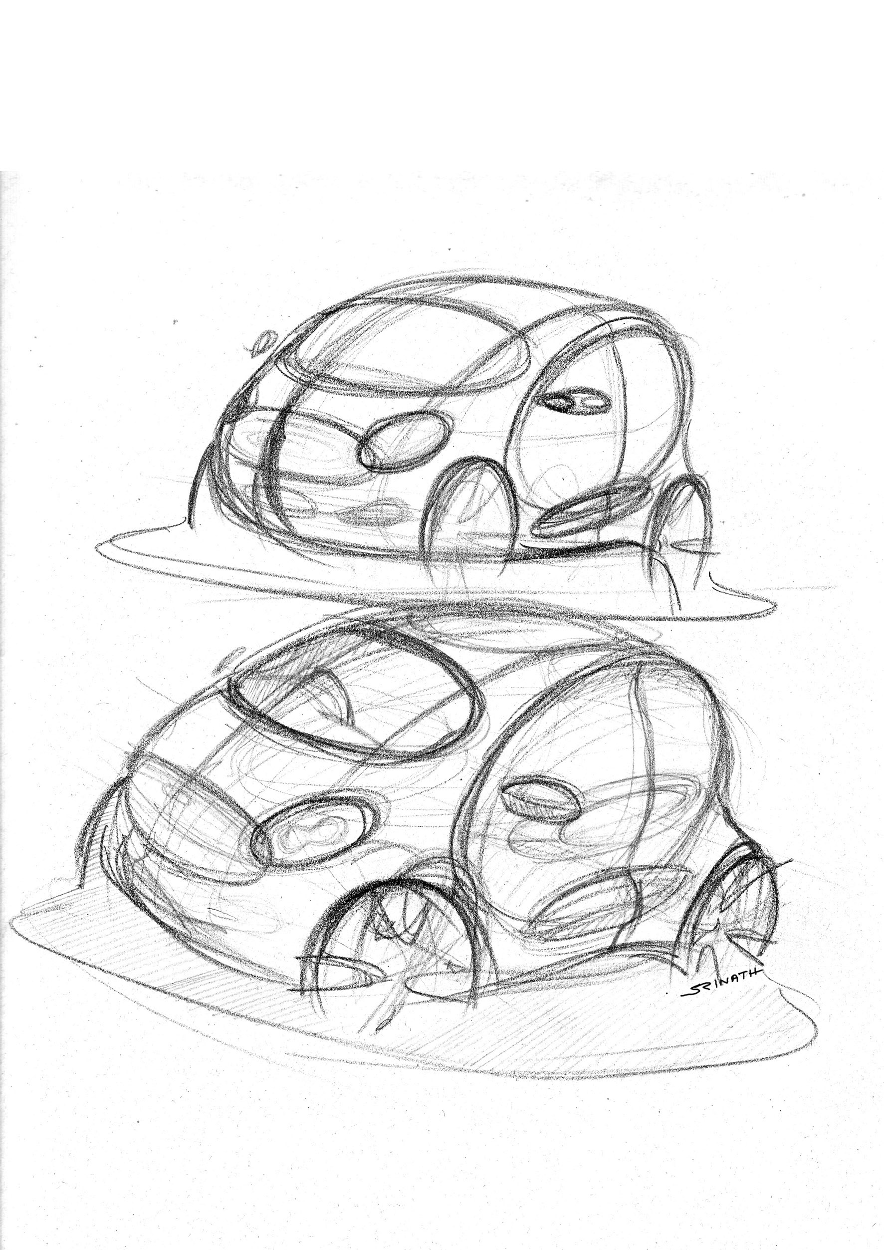 1772x2505 Automotive Sketches Srinathdesigns - Small Car Sketch