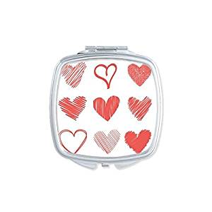 300x300 Buy Valentines Day Hearts Red Lines Sketch Illustration Pattern - Small Heart Sketch