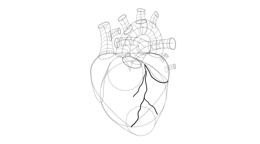 850x472 How To Draw A Heart - Small Heart Sketch