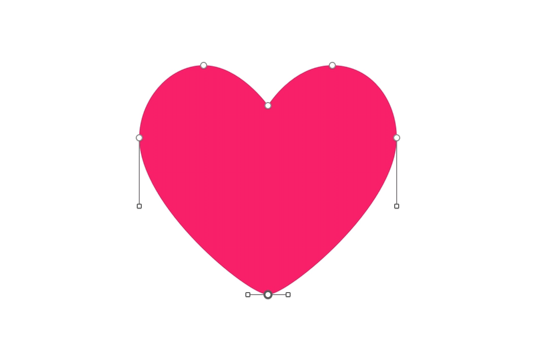 1080x720 Improved Shape Editing And More In Sketch 43 Sketch - Small Heart Sketch