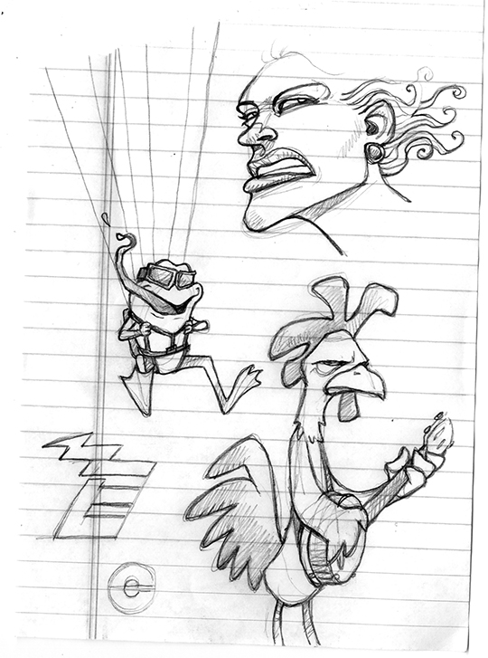 540x727 Sketches Jaggedsmile - Small Sketches