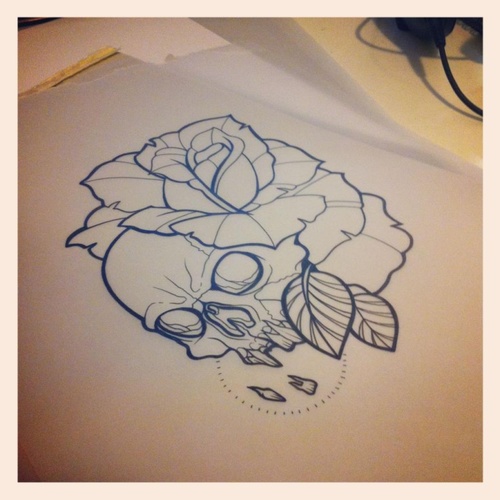 500x500 Sara Fabel - Small Tattoo Sketches