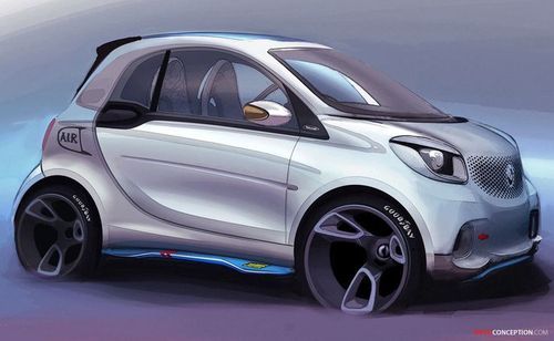 500x308 Sweet Smart Car Sketch Car Sketches And Renders - Smart Car Sketch