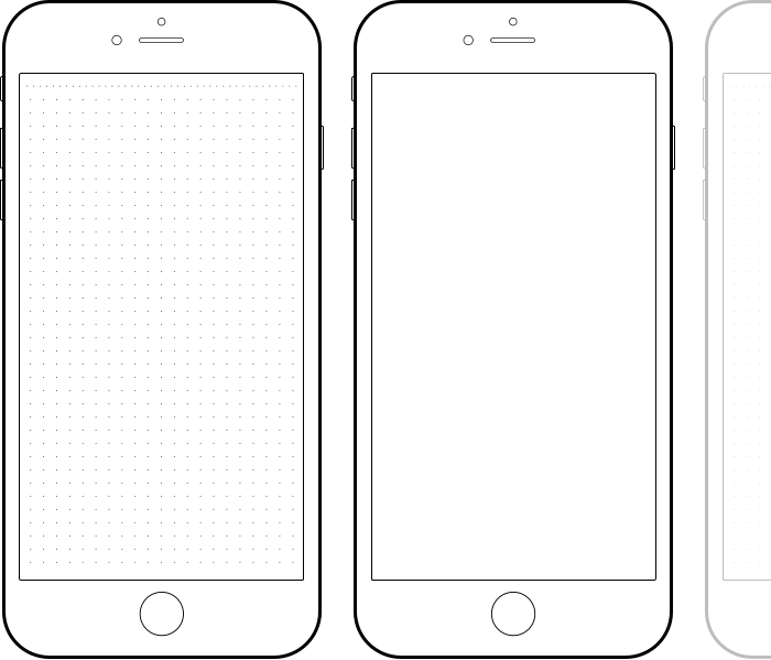 700x599 Image Result For Iphone Wireframe Template Ui Design - Smartphone Sketch