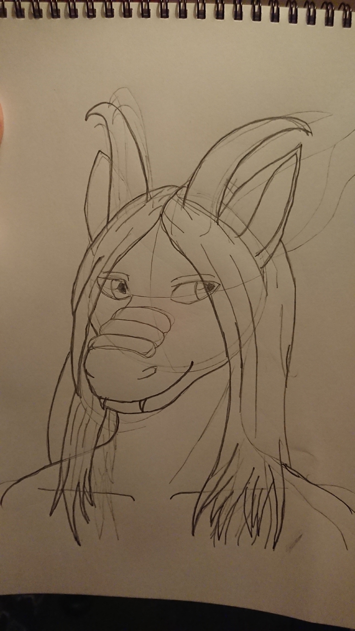 720x1280 Artwork] Sean Bust Sketch By Smaug - Smaug Sketch