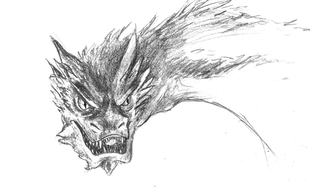 1024x625 Smaug Sketch By Ktlasair - Smaug Sketch