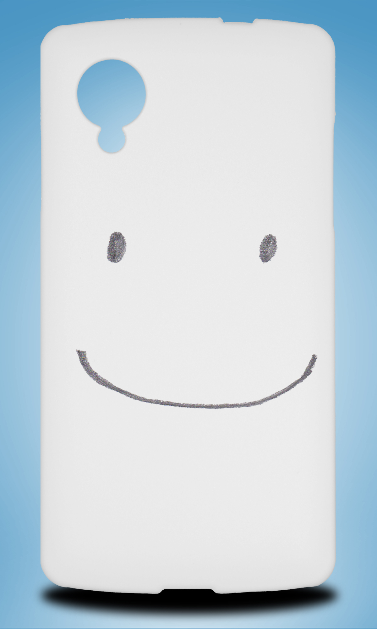 1200x2000 Cute Fun Smiley Face Sketch Art Hard Phone Case Cover For Nexus 5 - Smiley Face Sketch