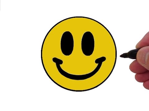 480x360 How To Draw A Smiley Face - Smiley Faces Sketch