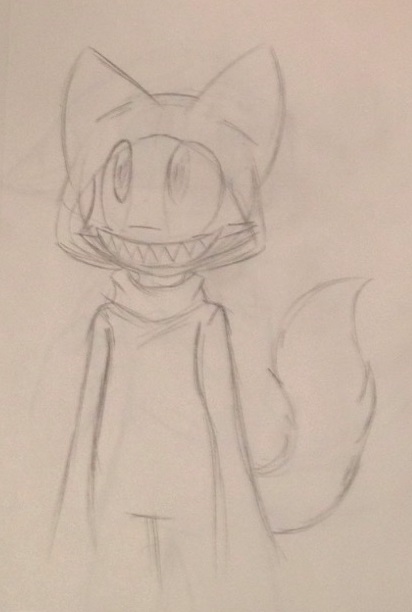 412x612 Smiley Sketch 2 By Void Shark - Smiley Sketch
