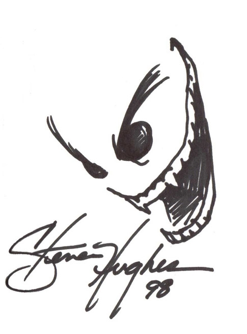 485x657 Steven Hughes - Smiley Sketch