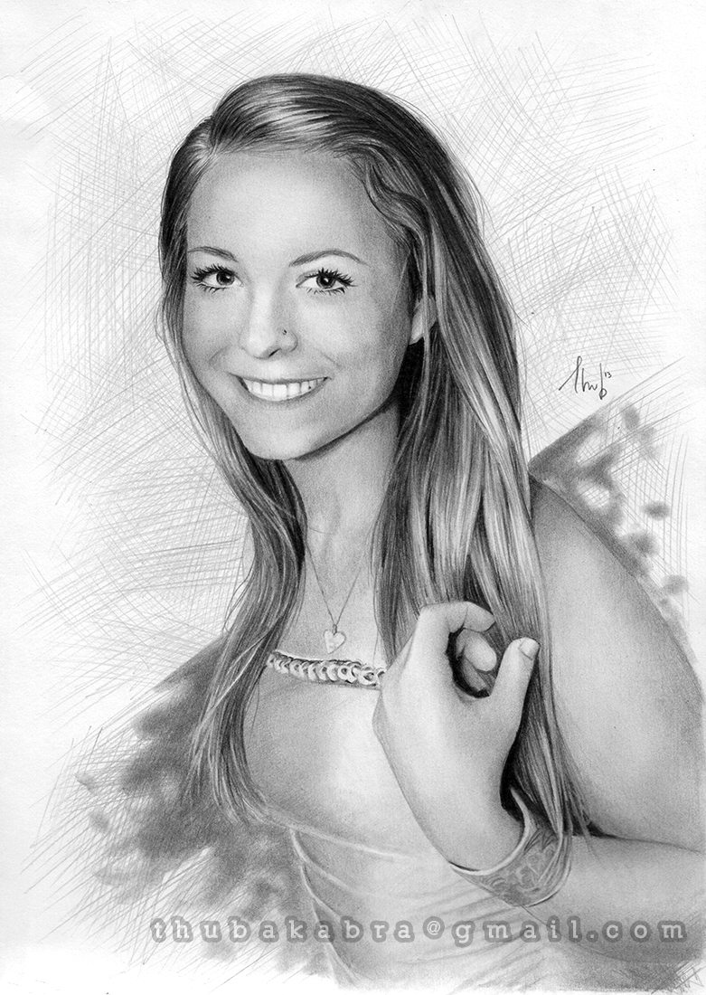 781x1100 Girl Smiling Face Sketch - Smiling Face Sketch