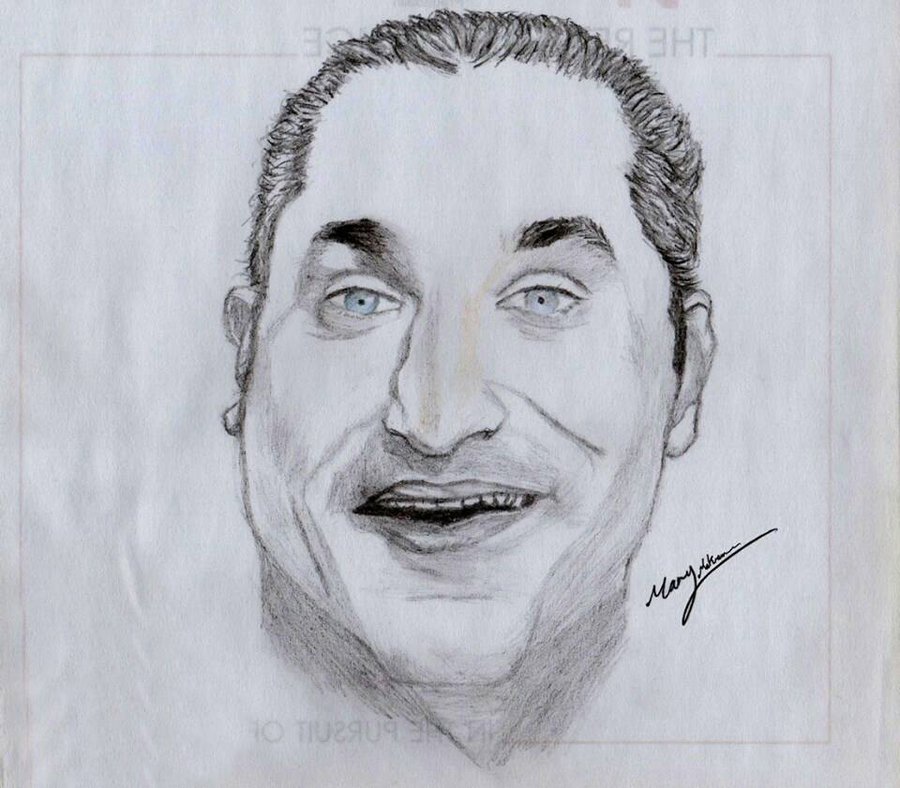 900x788 Smiling Face ^ ^ Old Drawing (Bassem Youssef) By Marymakram On - Smiling Face Sketch
